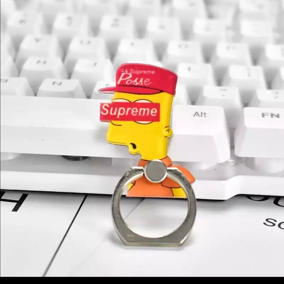 Brand New BART Simpson Finger Phone Holder - Picture 8 of 8